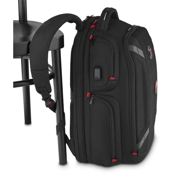 Wenger PlayerOne, Rucksack (schwarz, bis 43,9 cm (17,3")